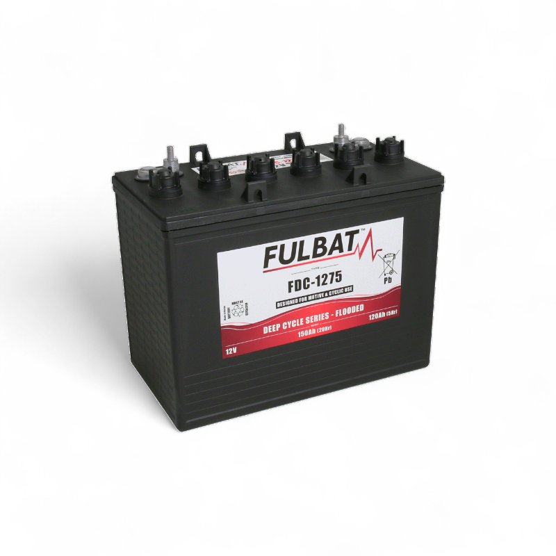 BATTERIE GOLFETTE FULBAT FDC-1275 12V 150AH