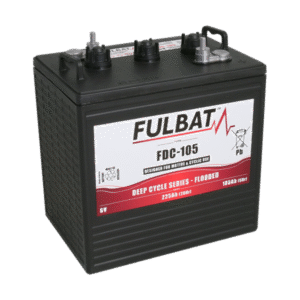 BATTERIE GOLFETTE FULBAT FDC-105 6V 225AH