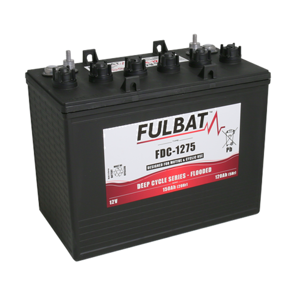 BATTERIE GOLFETTE FULBAT FDC-1275 12V 150AH