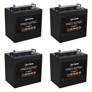 pack complet 24v 225ah lot de 4 batterie t105
