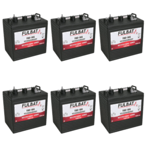 BATTERIE FULBAT FDC-105 6V 225AH Lot de 6 batteries