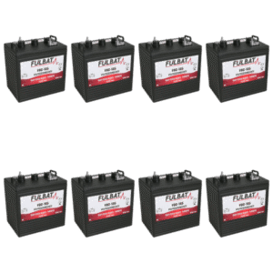 BATTERIE FULBAT FDC-105 6V 225AH Lot de 8 batteries
