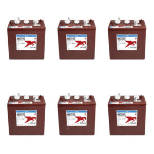 Batterie Trojan T125 6V 240Ah Lot de 6 Batteries