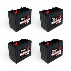 Batterie Steco Traction Deep Cycles series 12V 150Ah Lot de 4 Batteries