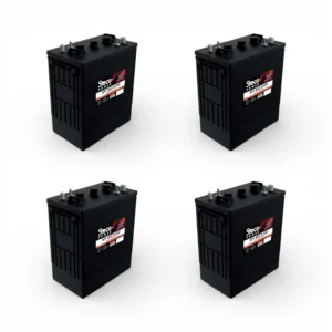Batterie Steco Traction Deep Cycles series 6V 350Ah Lot de 4 Batteries