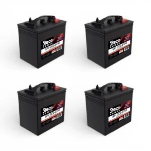 Batterie Steco Traction Deep Cycles series 6V 240Ah Lot de 4 Batteries